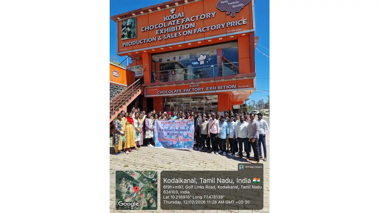 Microbiology Industrial Visit Kodai