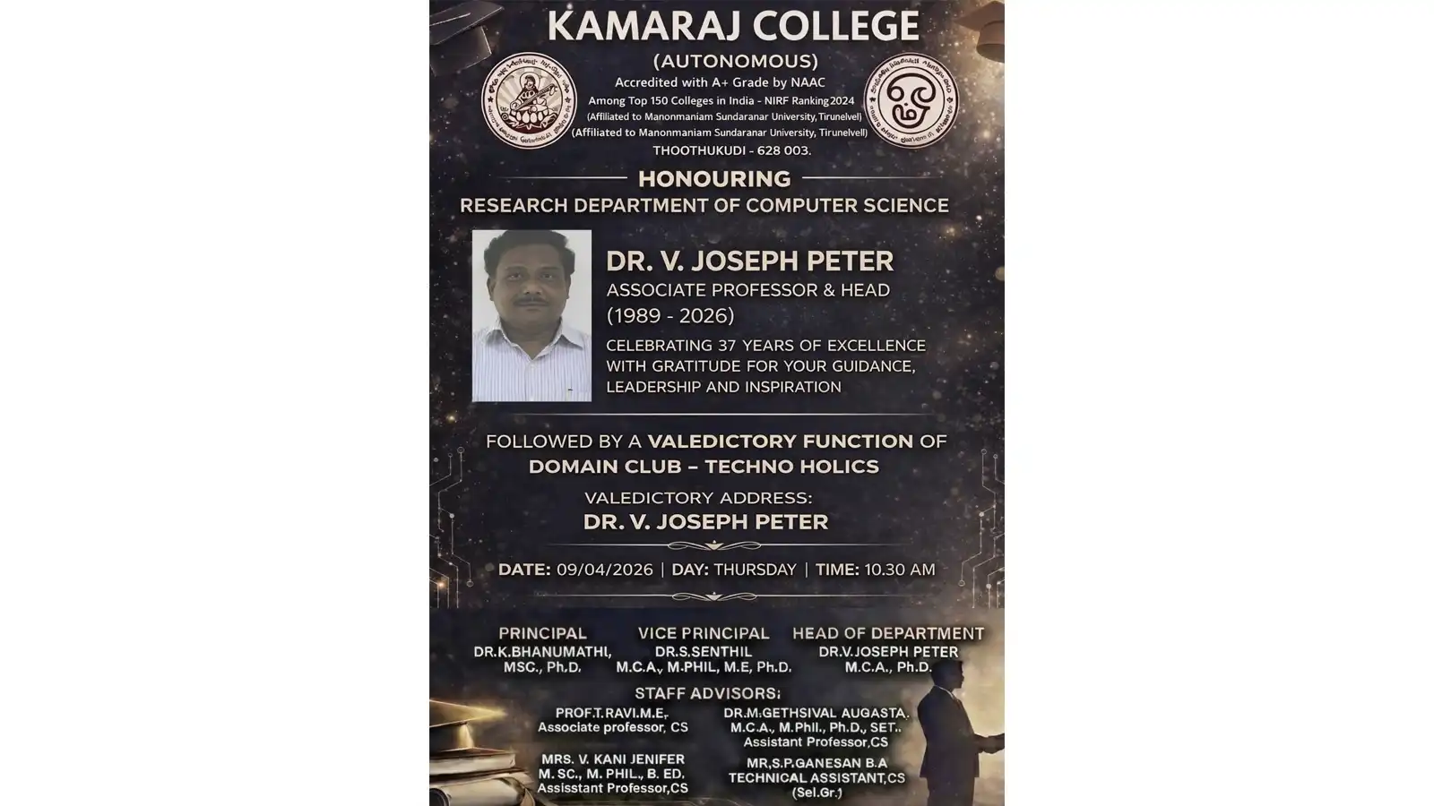 Felicitation and Valedictory