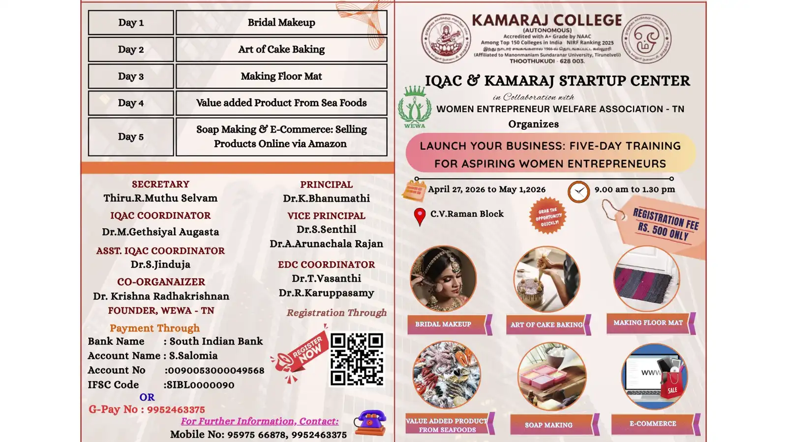 Women Entrepreneurs Training