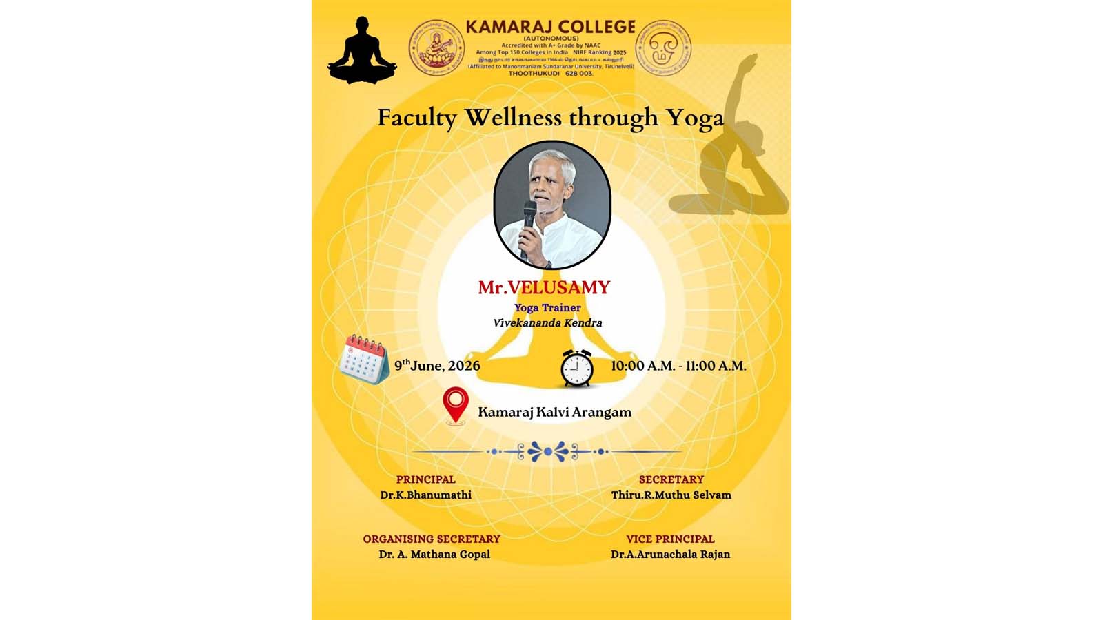 Faculty Yoga Programme