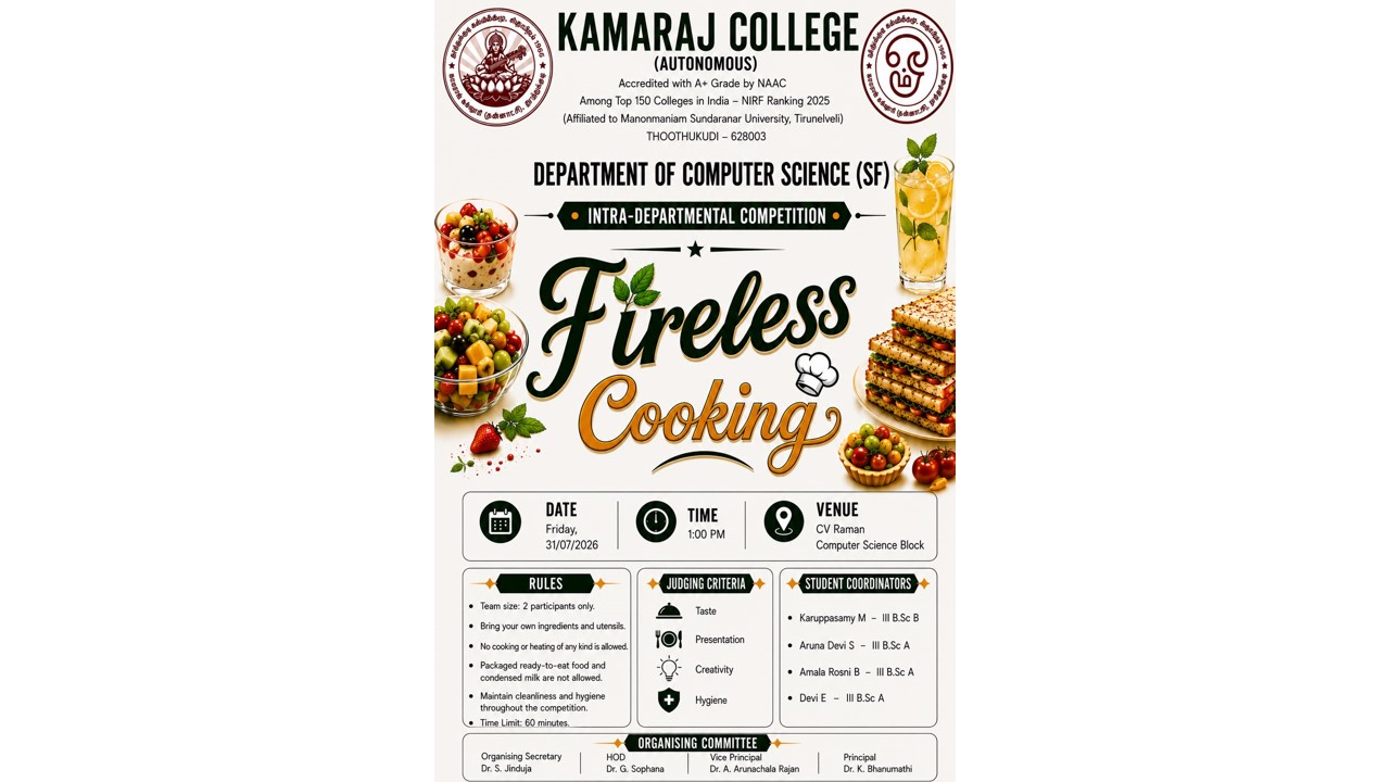 Fireless Cooking Competition