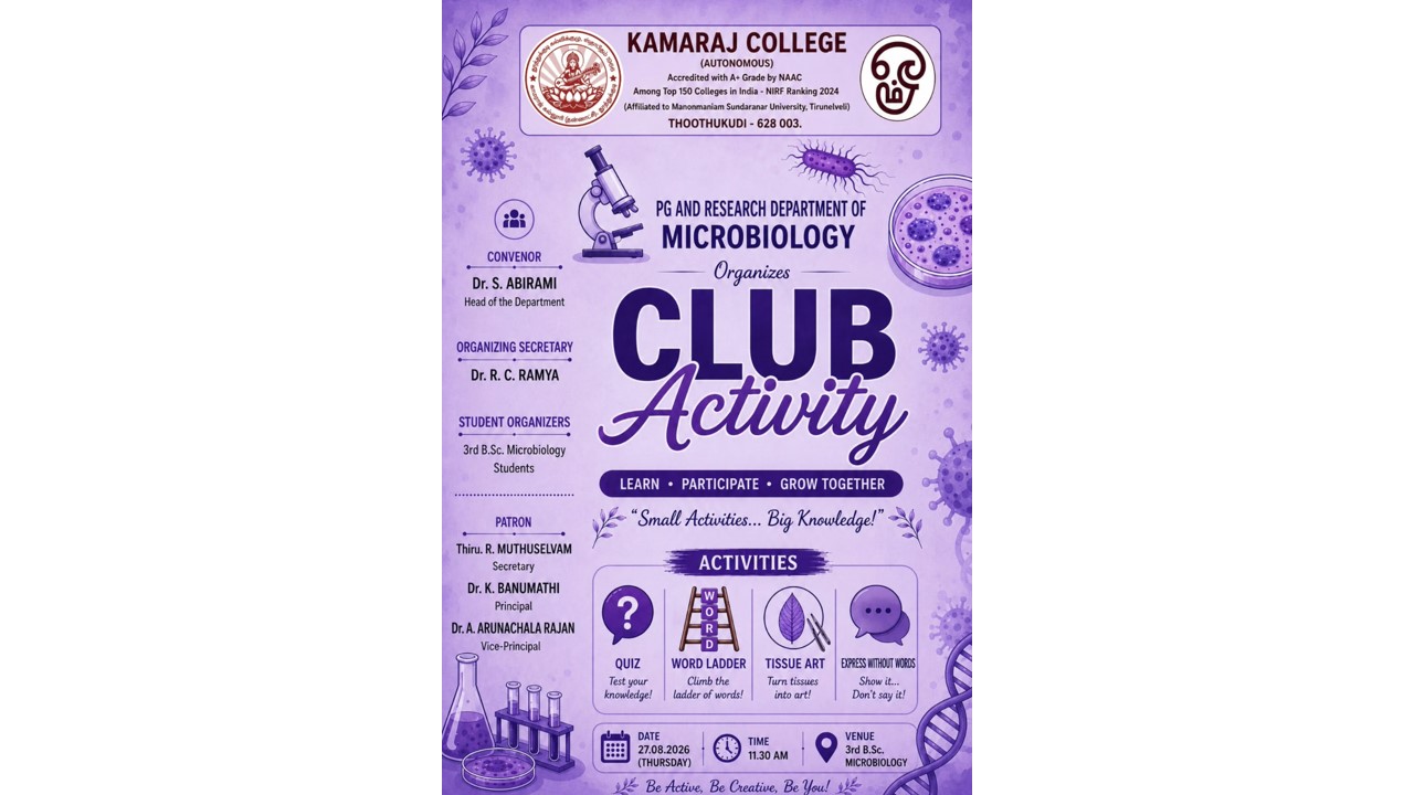 Microbiology Club Activity