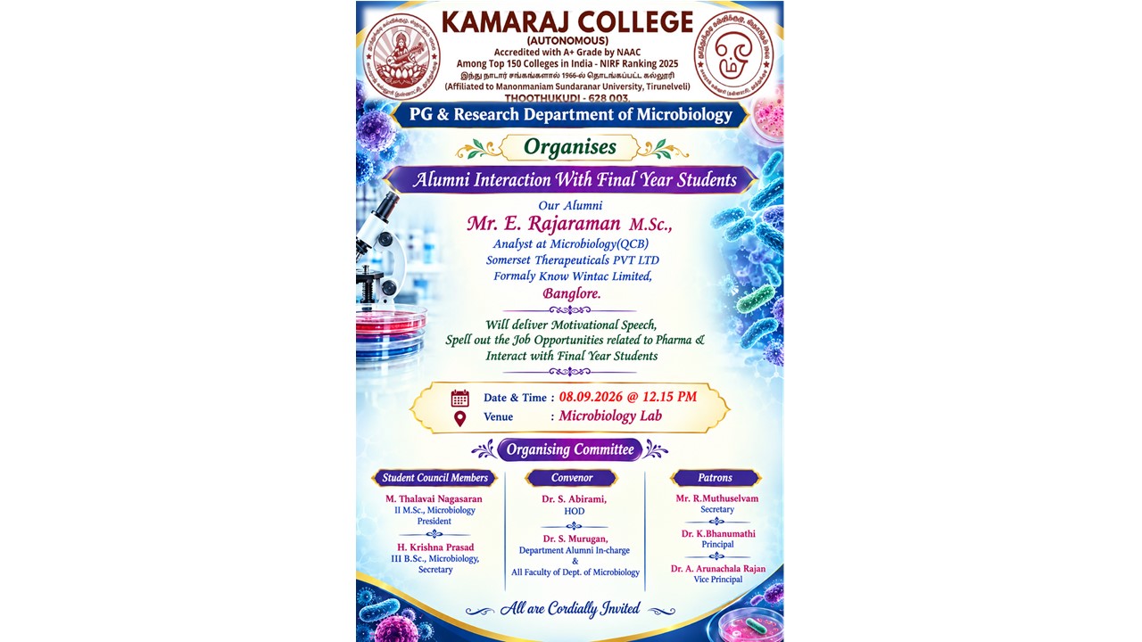 Microbiology Alumni Interaction
