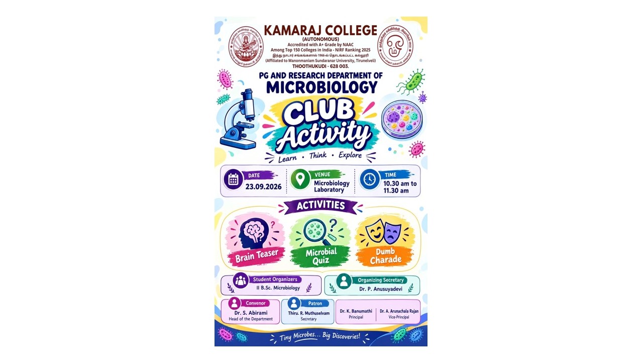 Microbiology Club Activity