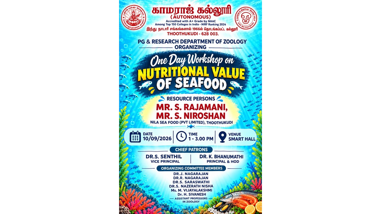 Seafood Nutrition Workshop