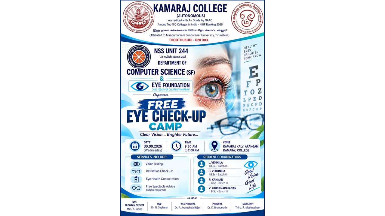Free Eye Screening Camp