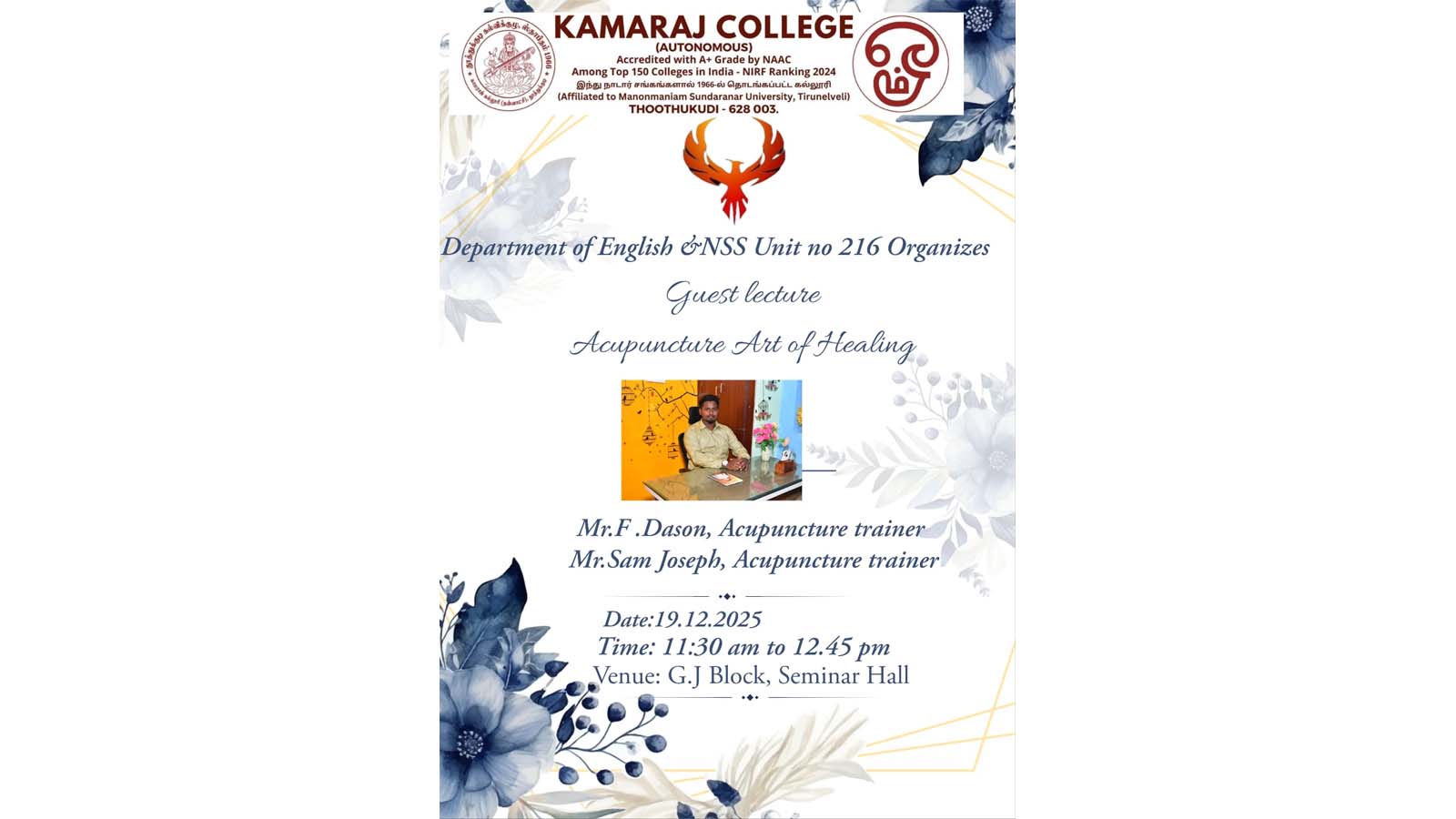 Acupuncture Healing Lecture