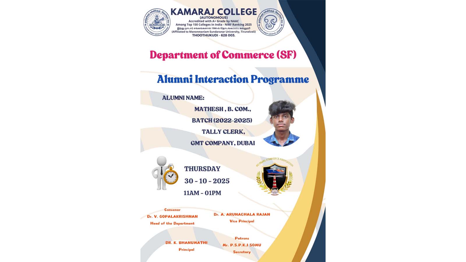 Alumni Interaction Session 2025