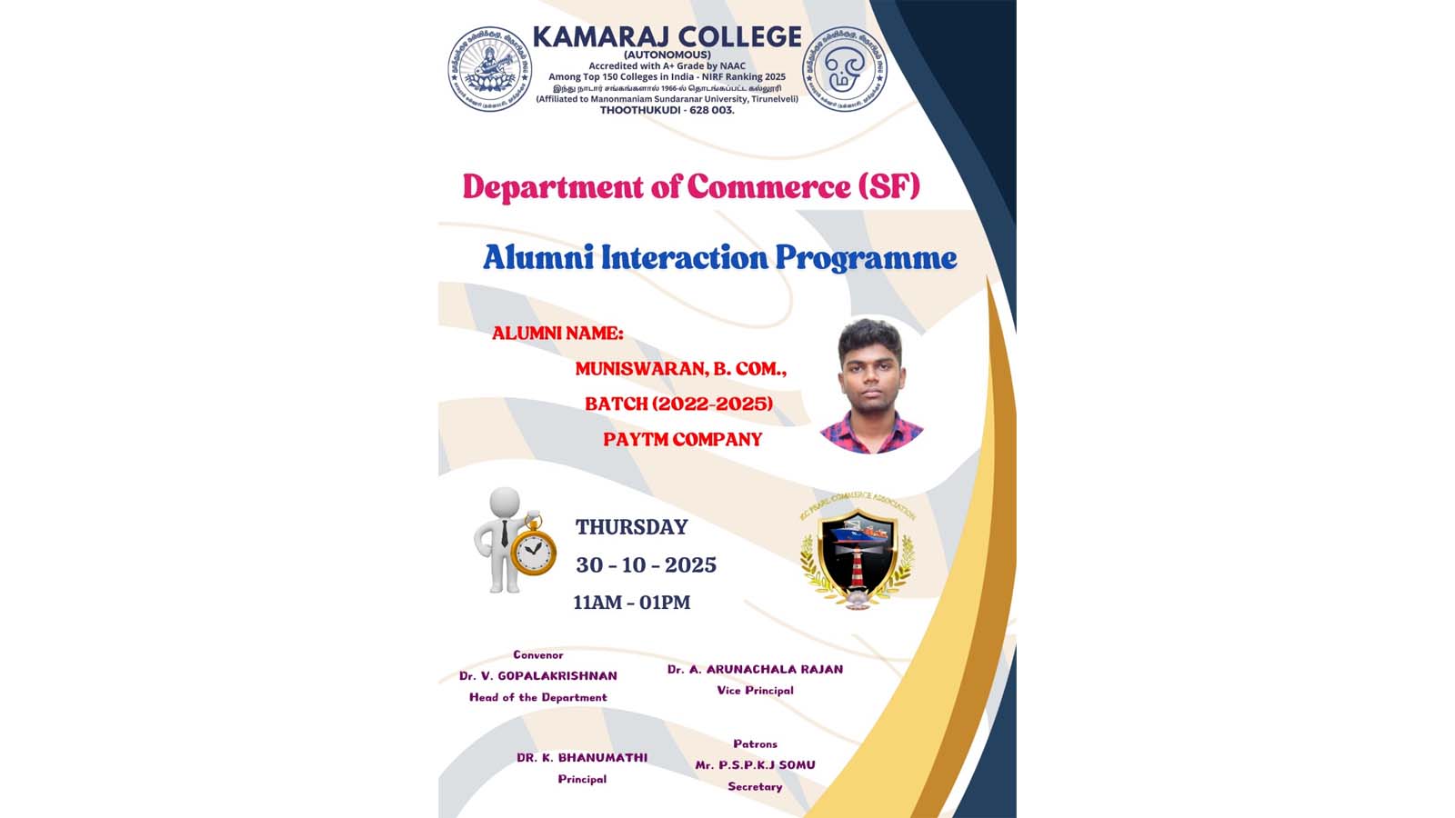 Alumni Interaction Session 2025