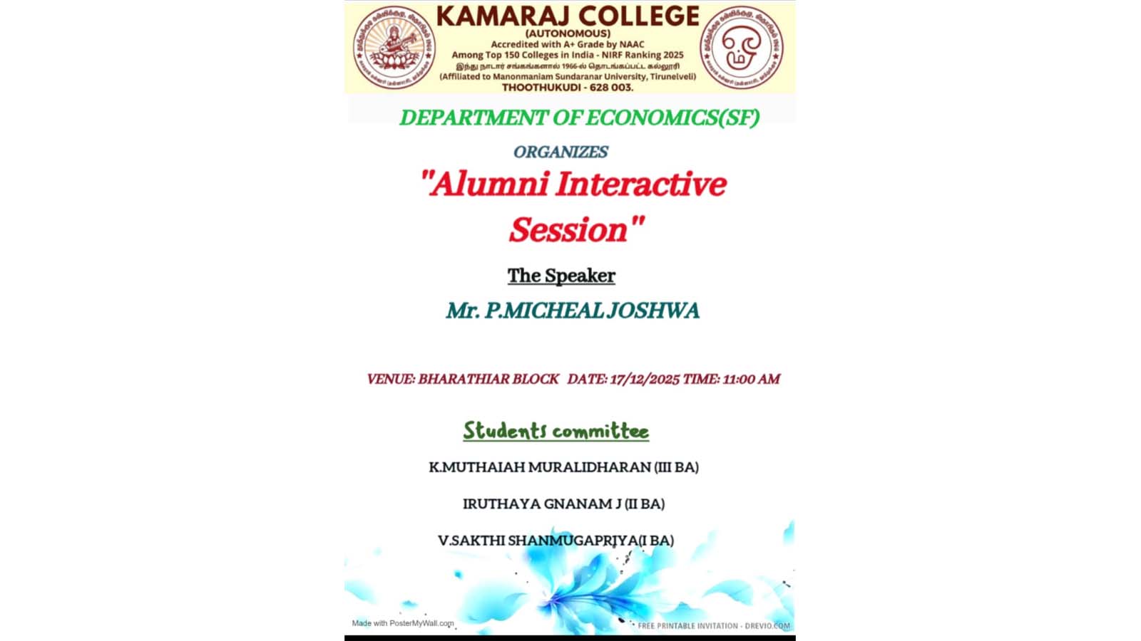 Alumni Interactive Programme