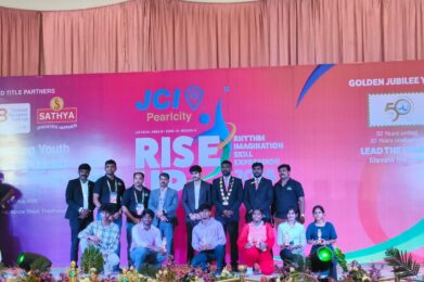 Kamaraj College Students at JCI Riseup 2025