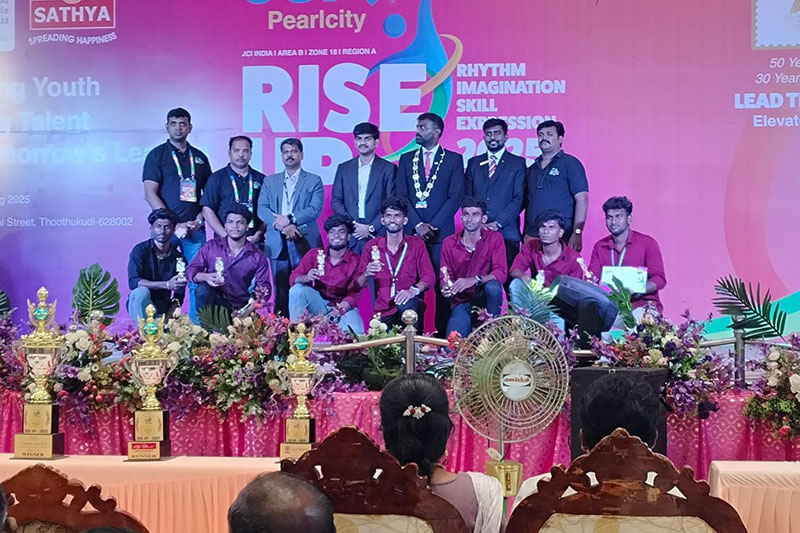 Kamaraj College at JCI Riseup 2025