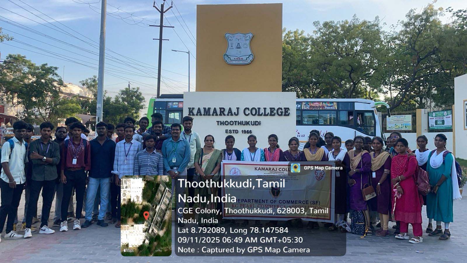 Industrial Visit to Keezhadi by Department of Commerce