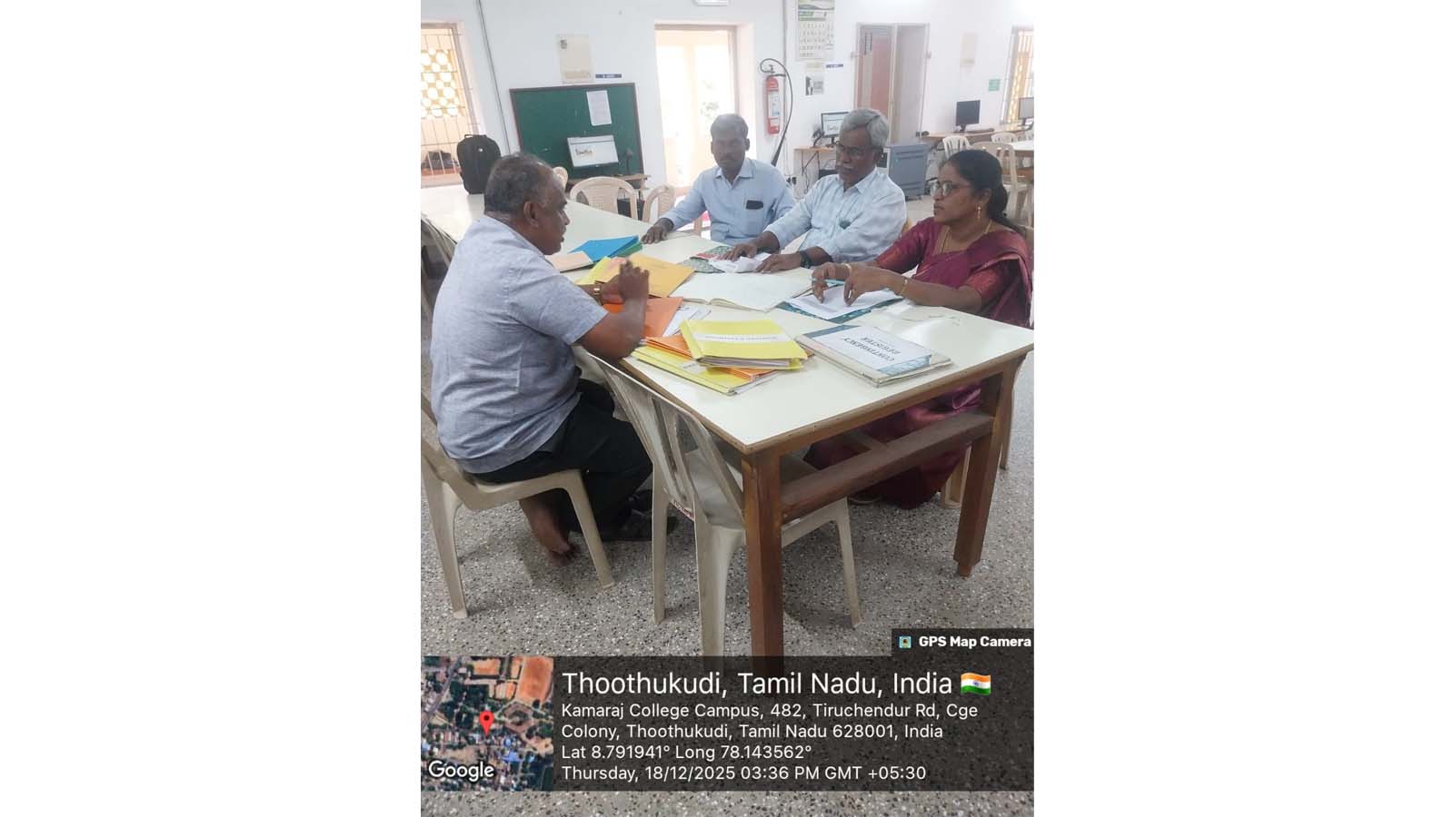 Internal Academic Audit Kamaraj College