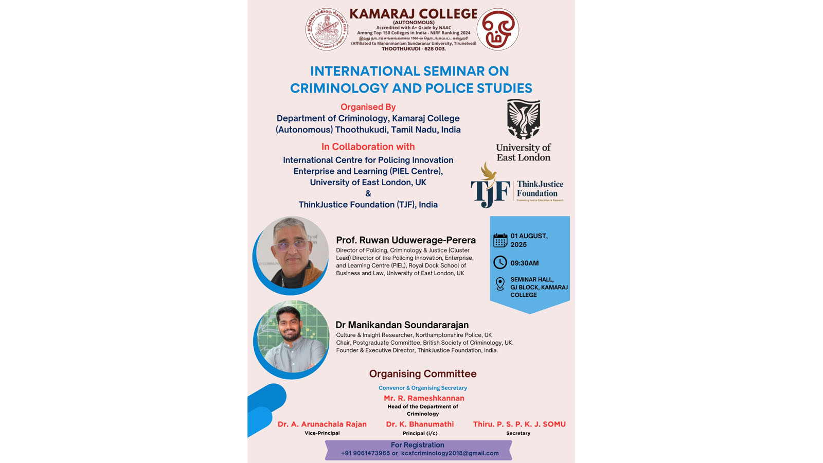 International Seminar on Criminology and Police Studies