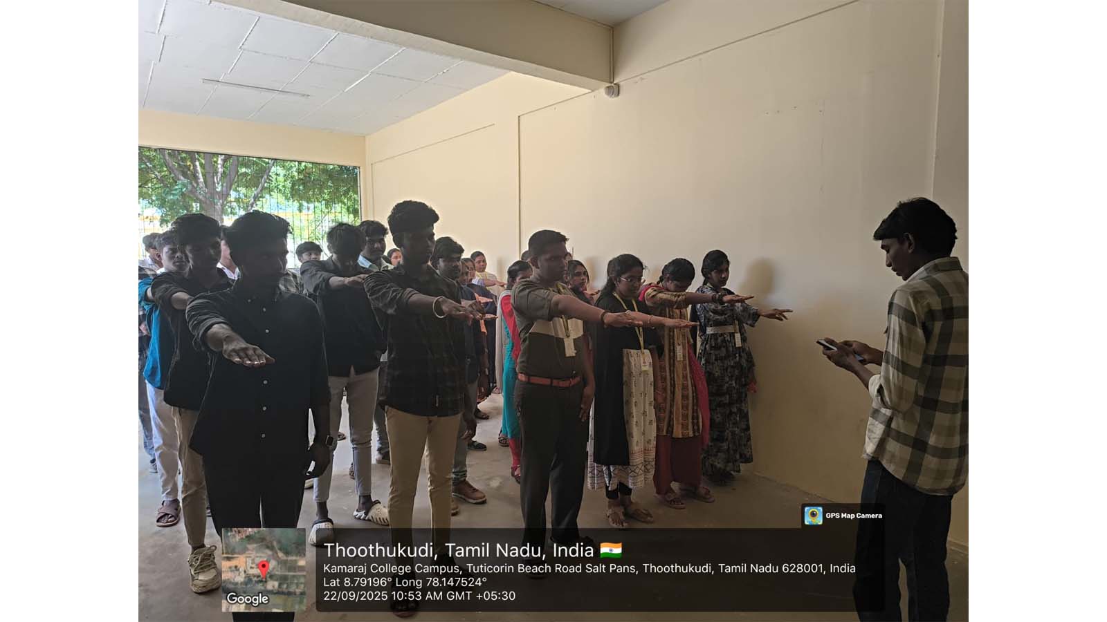 NSS Unit 216 Oath Taking Ceremony on Democratic Voting