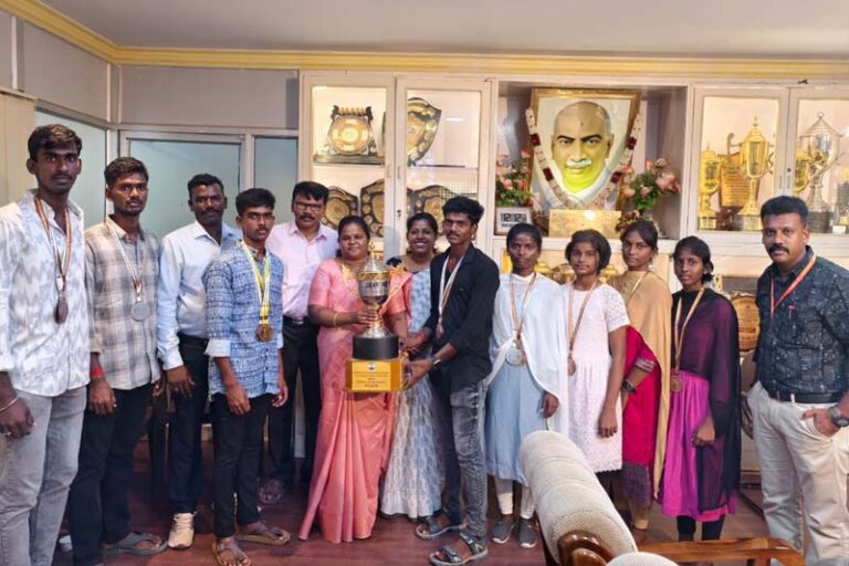 Inter-Collegiate Athletic Meet Achievement